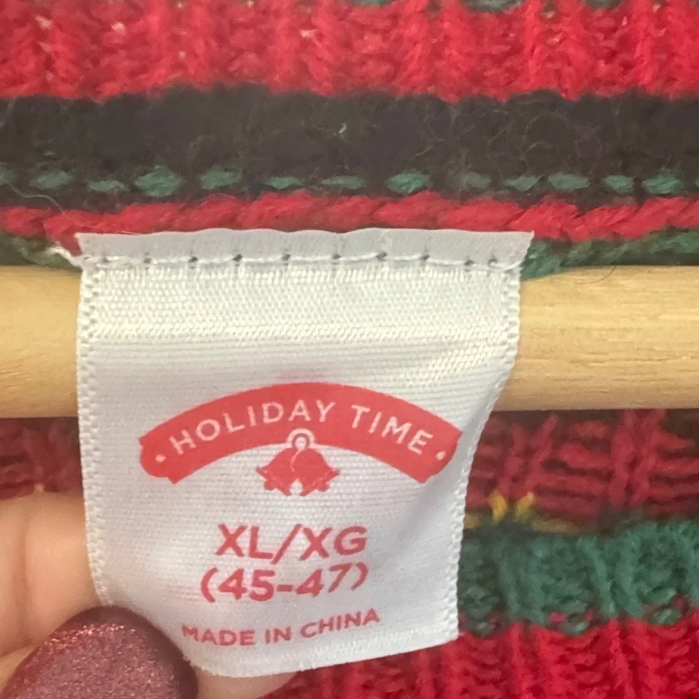 Holiday Time vibrant sweater